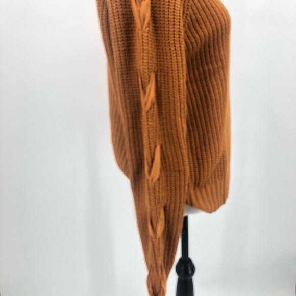 Iris basic‎ women’s Mustard knit sweater Size L - Picture 3 of 11